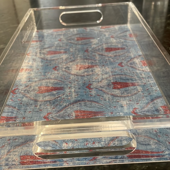 NICOLETTE MAYER BLUE BYZANTINE VANITY TRAY - Picture 5 of 5